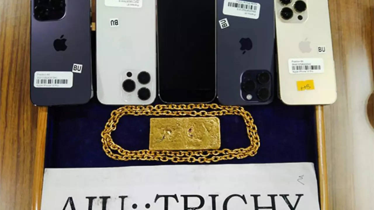 Gold, electronic goods worth Rs 52 lakh seized at Trichy Airport
