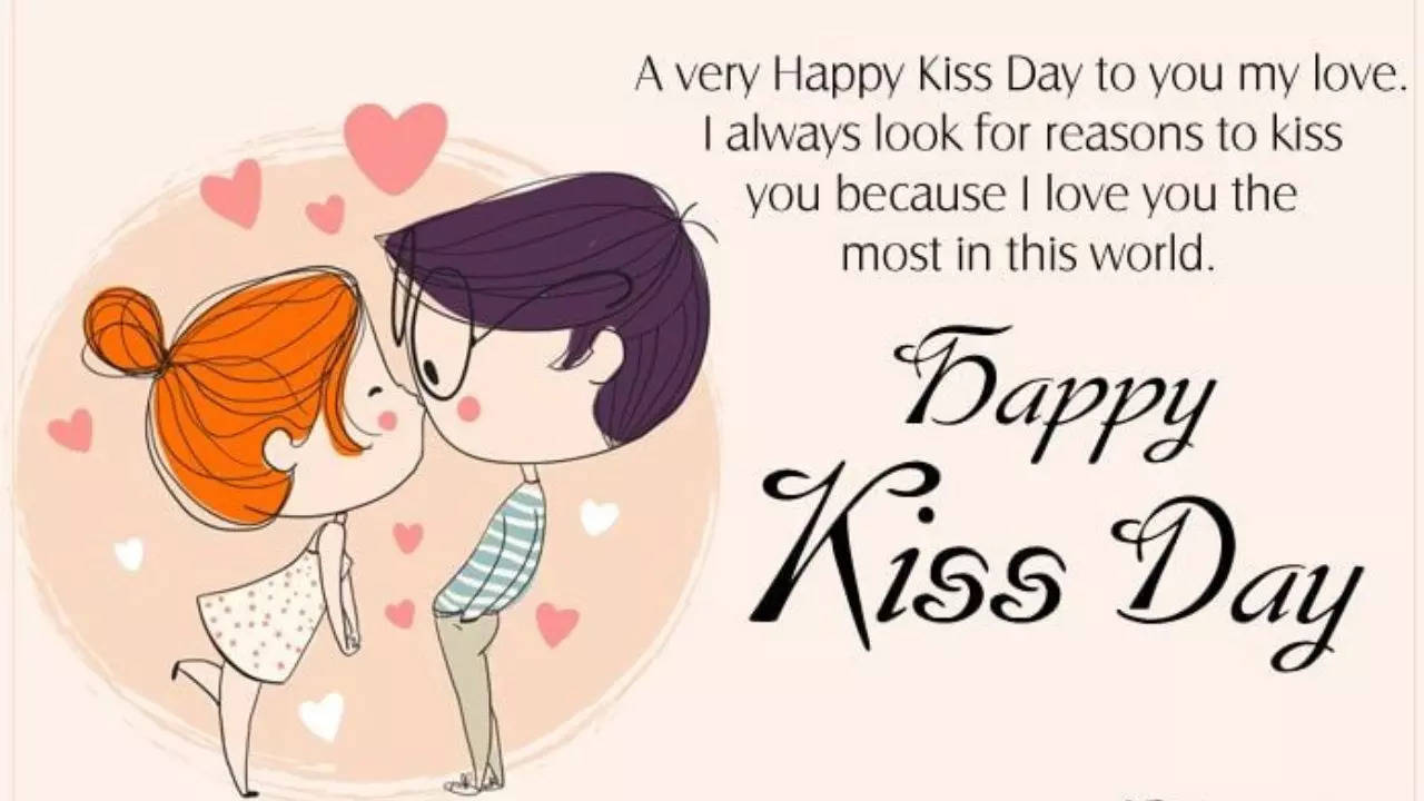 Kiss Day wishes | Happy Kiss Day 2023: Images, quotes, messages ...