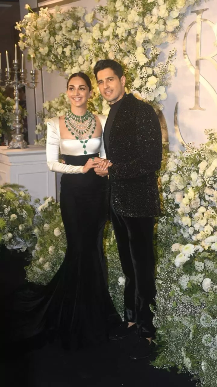 Inside glimpses from newlywed Kiara Advani-Sidharth Malhotras Mumbai reception