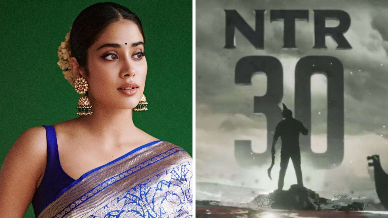 Janhvi Kapoor to make her Tollywood debut with RRR star JR NTR's NTR 30.  Deets inside | Entertainment News, Times Now