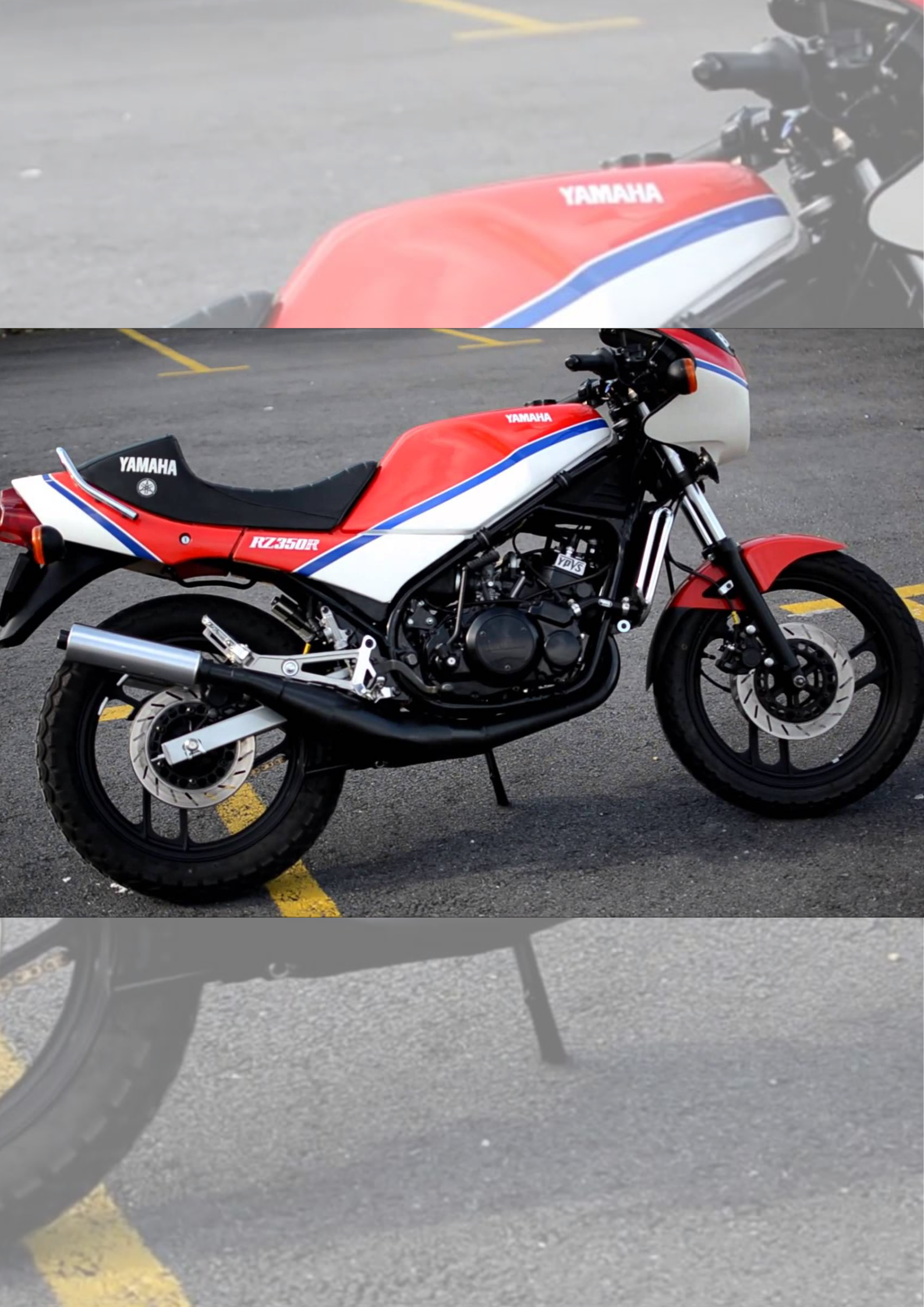 Yamaha RZ350 An extension to the story