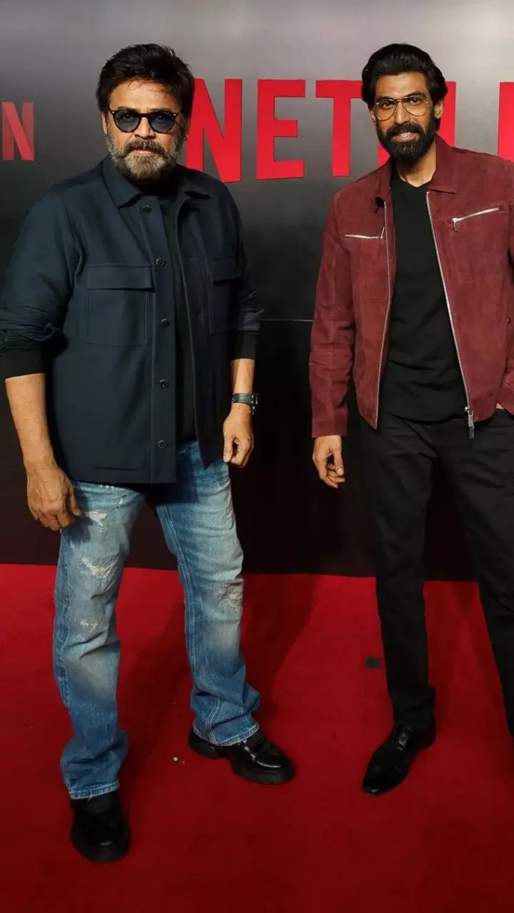 Rana Daggubati and Daggubati Venkatesh