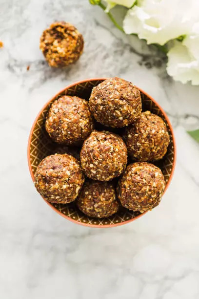 Homemade energy balls