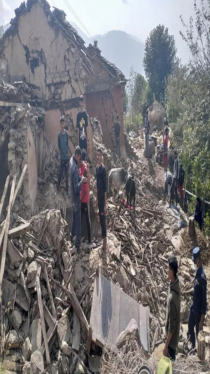 63 magnitude earthquake hit Nepal in 2022 