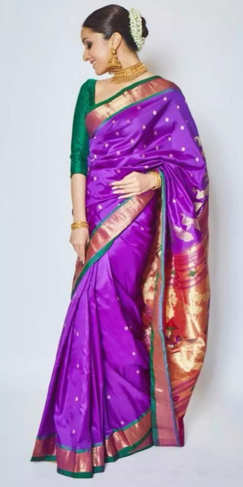 Silk sarees are evergreen