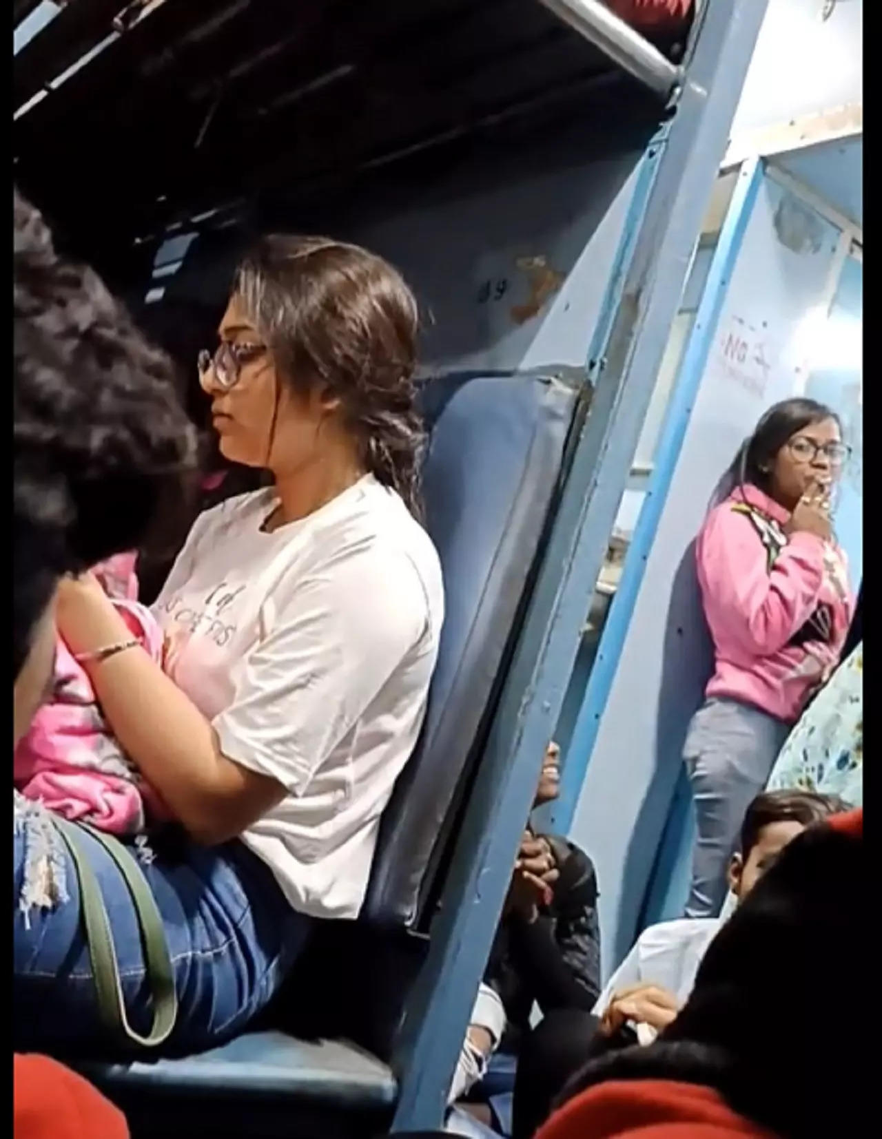 WATCH Women smoke marijuana inside train Railways responds after passenger shares video