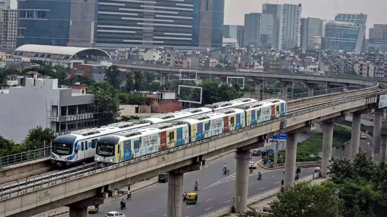 Gurugram's Own Metro Soon: Huda City Centre-Cyber City Line Work Set To ...