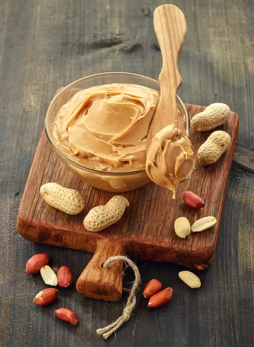 Peanut butter over salted butter 