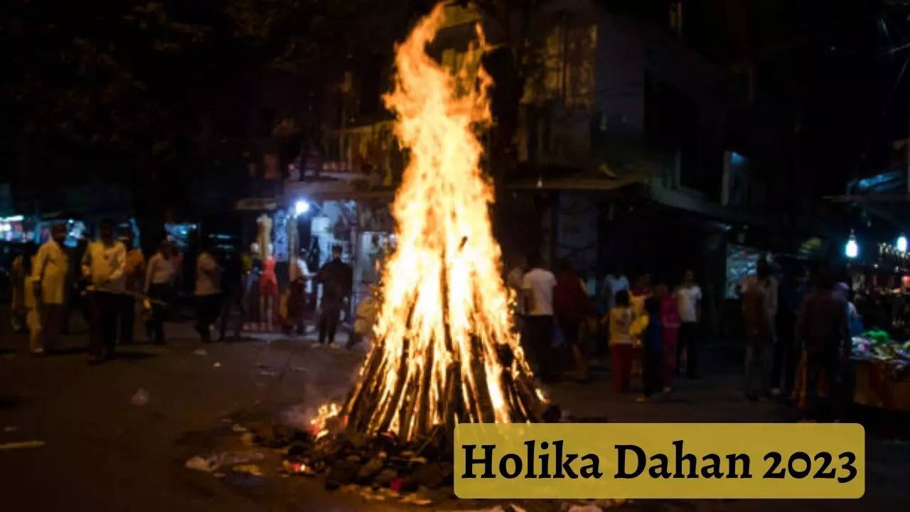 Holika Dahan 2023 timing today: Celebrating Choti Holi today? Here ...