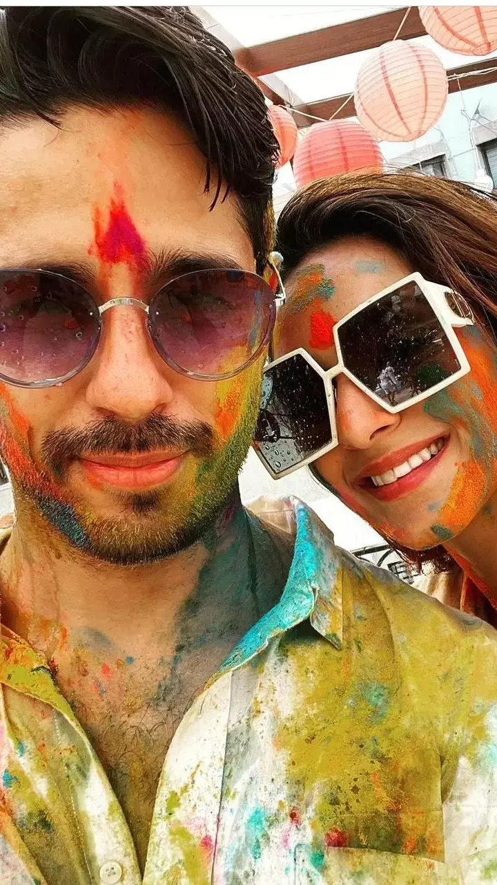 Sidharth Malhotras first Holi with Mrs