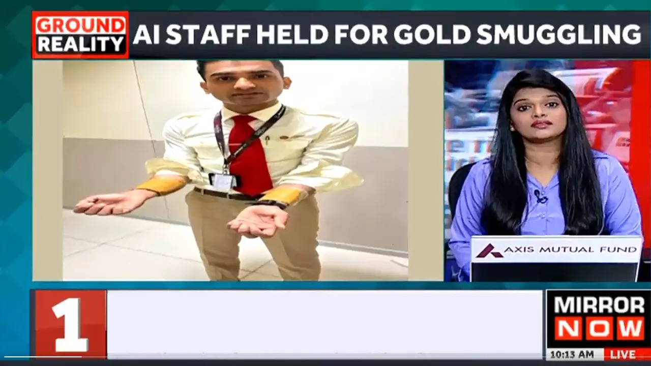 AI staff gold smuggling Kochi CIAL (1)