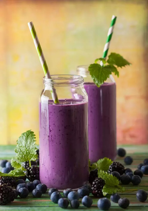 Blackberry smoothie