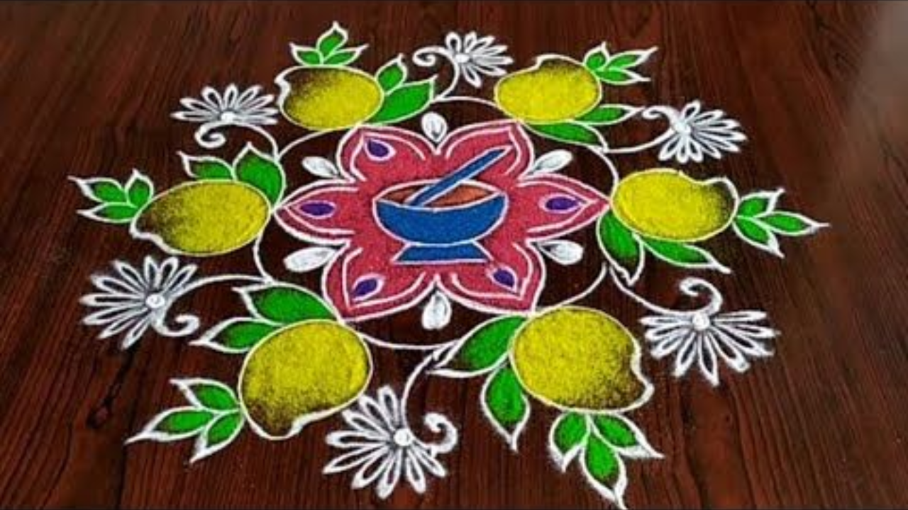 Gudi Padwa Rangoli Ugadi Rangoli Simple And Easy Rangoli Designs Viral News Times Now