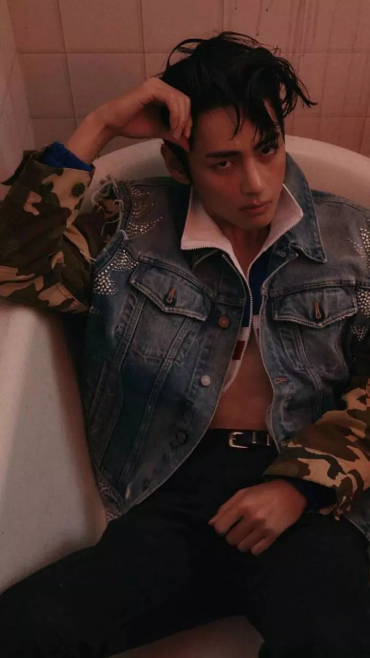 BTS V bare chest nose ring bruised face sets the internet on fire in latest photoshoot