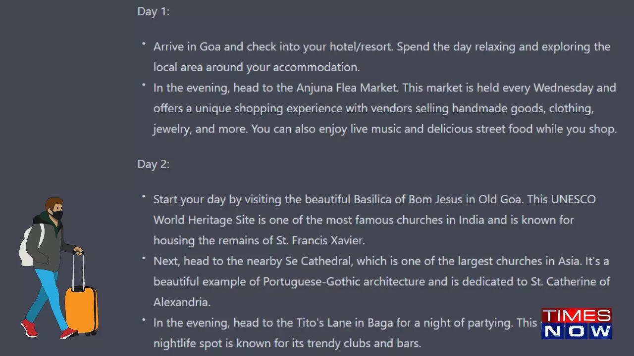 ChatGPT Travel Planner here is how to plan your trip itinerary with no