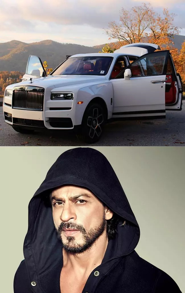 Shah Rukh Khans New Car Rolls-Royce Cullinan Black Badge