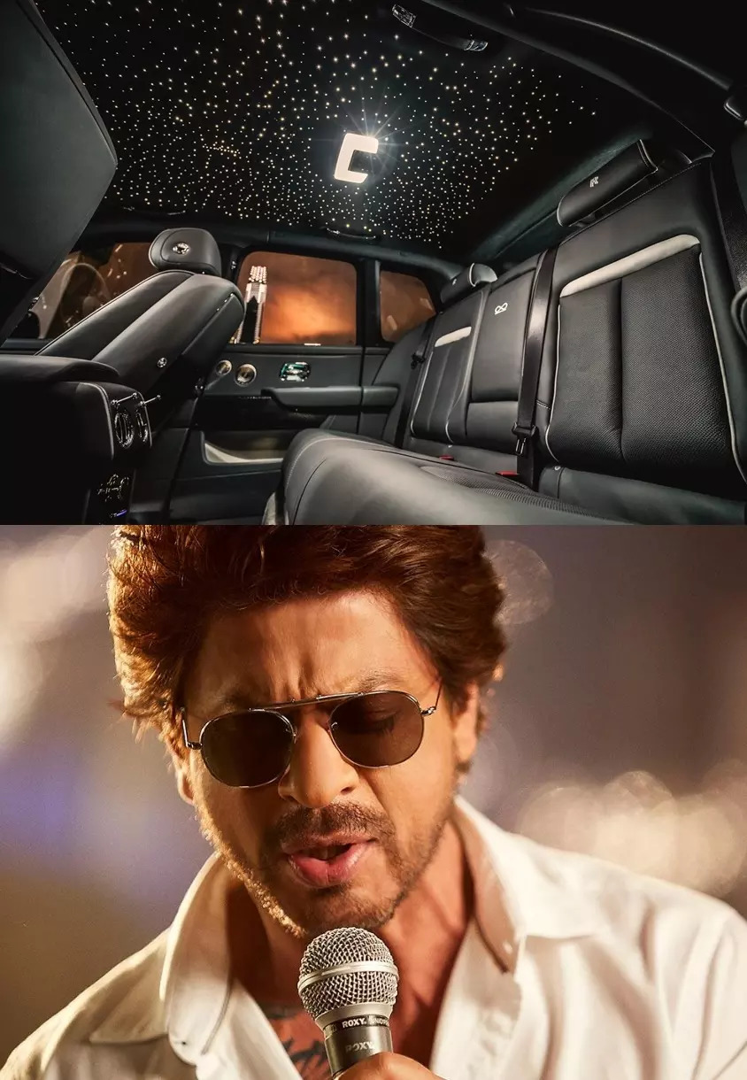 Interior of SRKs Rolls-Royce Cullinan SUV