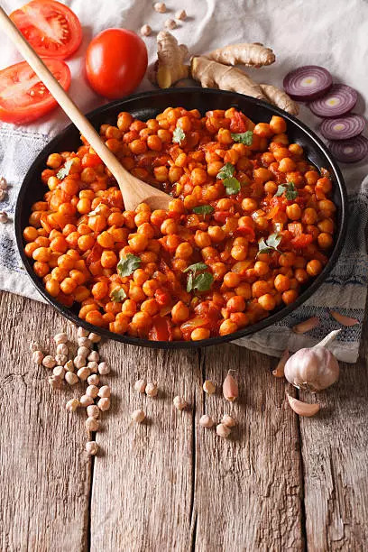 Eat chana masala