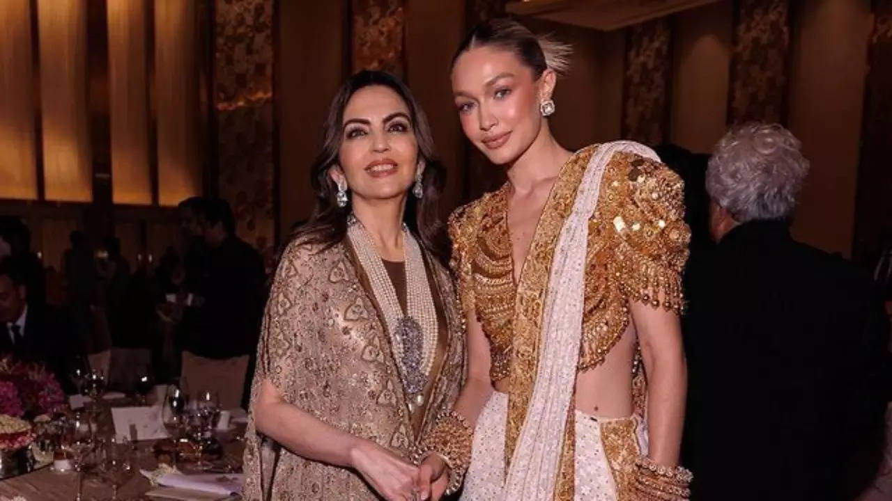 Gigi Hadid Pens Sweet Note Thanking Ambani Family After Attending NMACC, Calls First Trip To India 'Unforgettable'