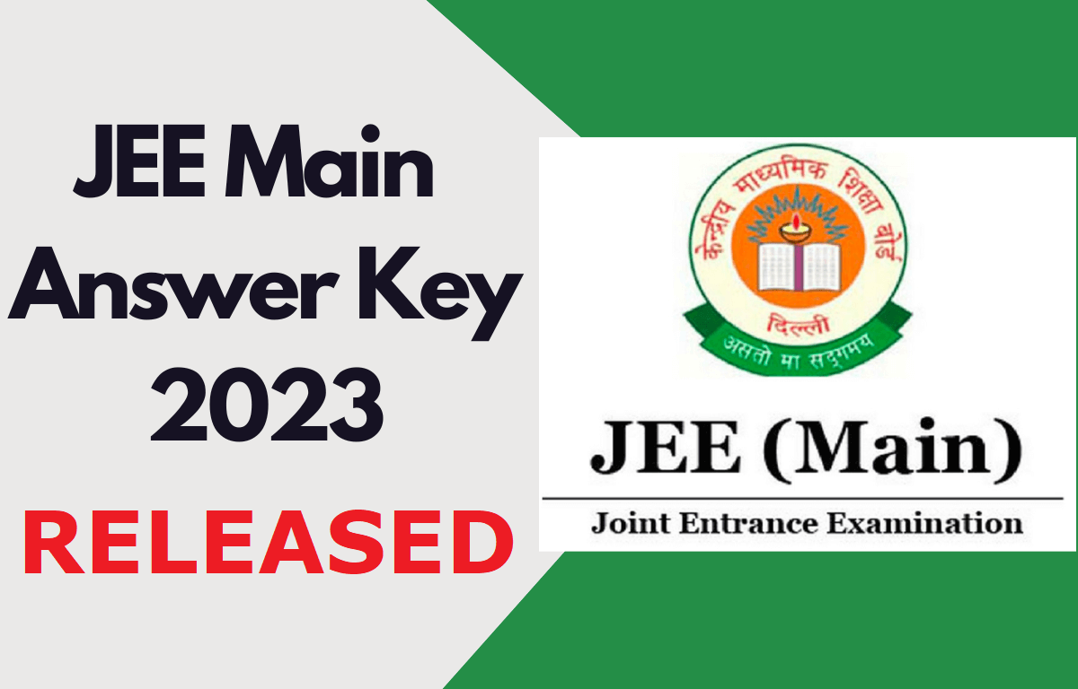 JEE Main 2023 Answer Key, Session-2 Rank Percentile Predictor, Response ...