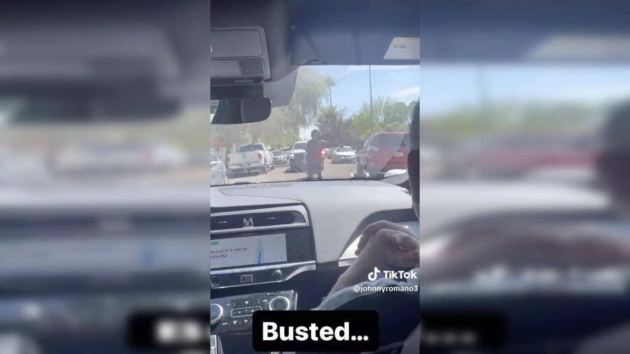 Watch What Happened When A Police Officer Tried Pulling Over A Self