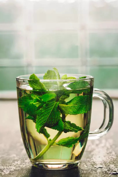 Peppermint tea