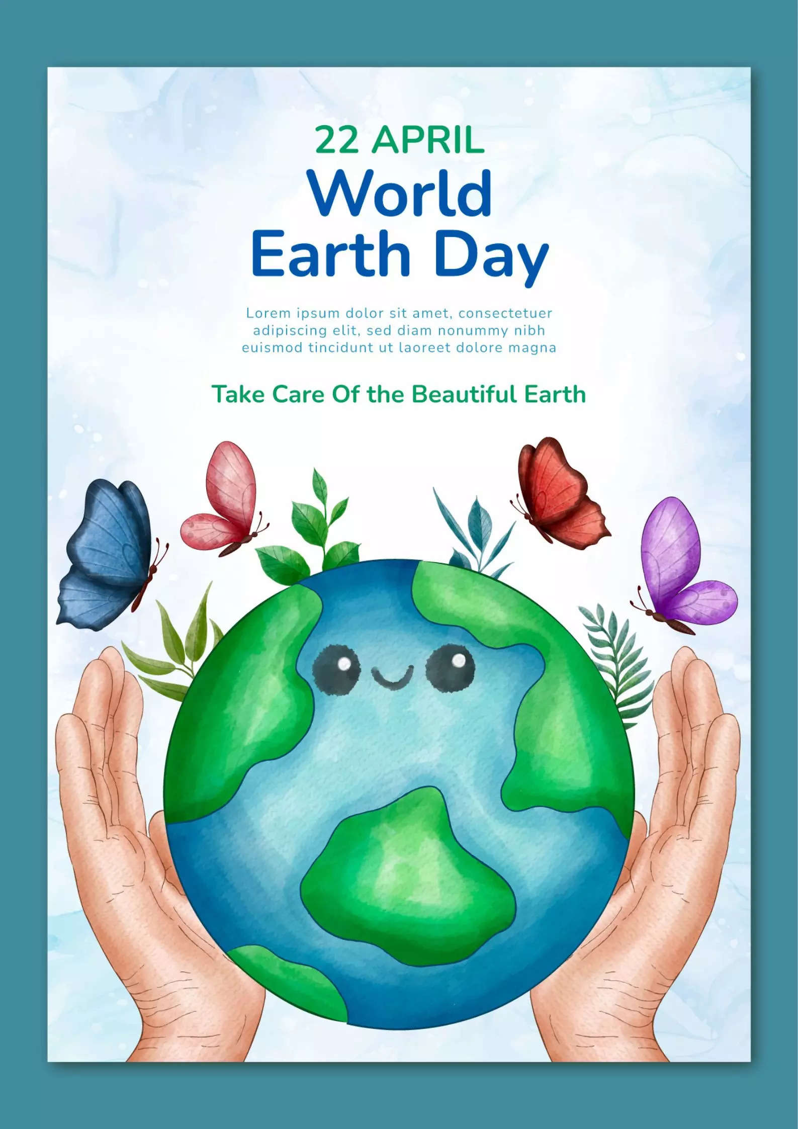 World Earth Day Poster  Image by Freepik