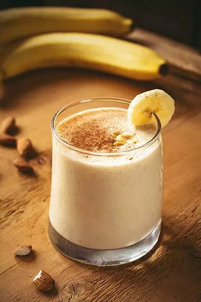 Peanut butter banana smoothie