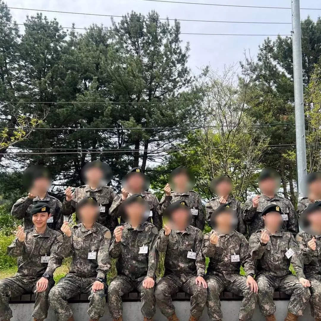 First Pics Of K-pop Star J-Hope In Military Uniform Surface Online