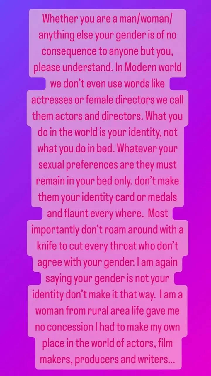 Kangana Ranaut On Words Like 'Actresses, Female Directors': Sexual ...