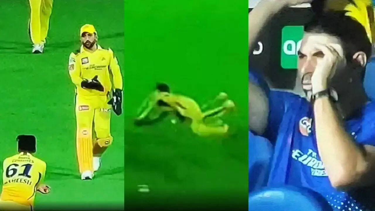 WATCH MS Dhoni & Fleming Lose Cool After Theekshana's Costly Fielding