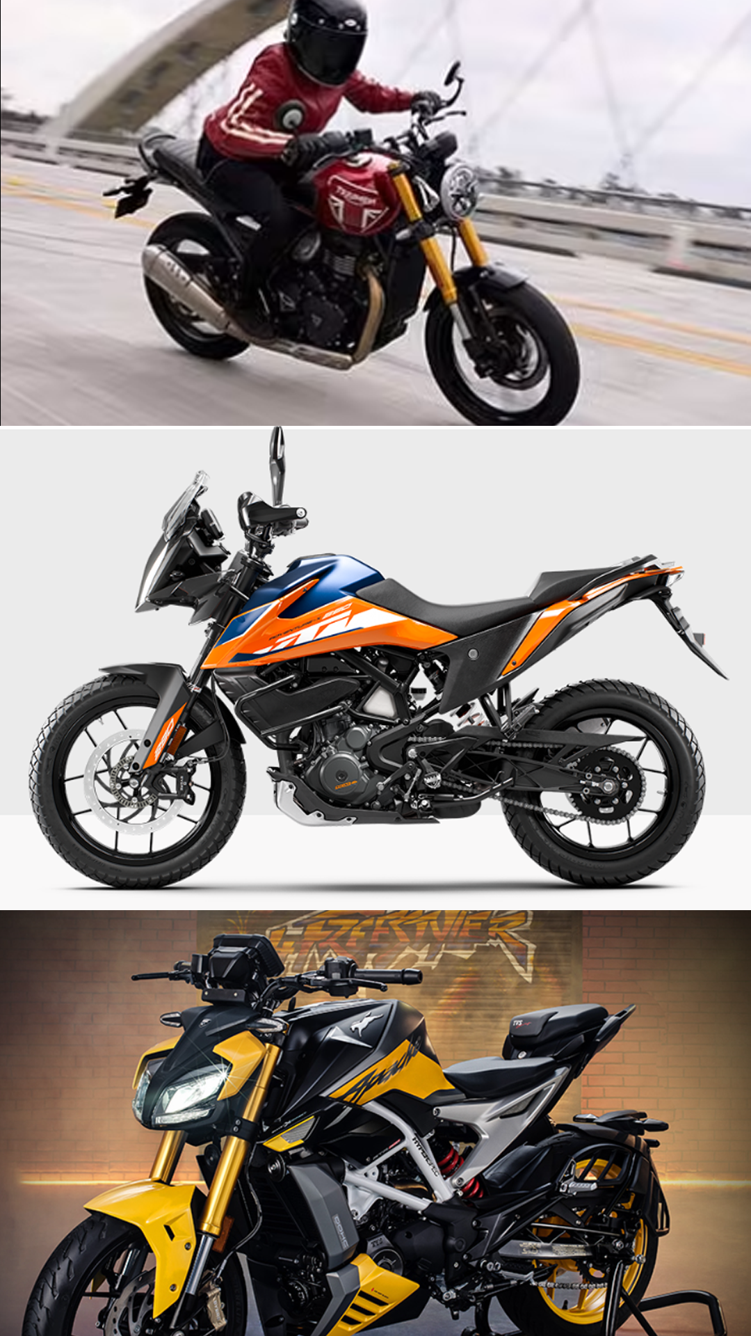 Performance Bikes With Best Power to Weight Ratio Under Rs 3 Lakh