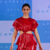 Alia in red dress best sale