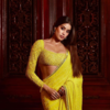 Yellow Salwar Suits And Sarees For Day 1 Of Navratri Celebration