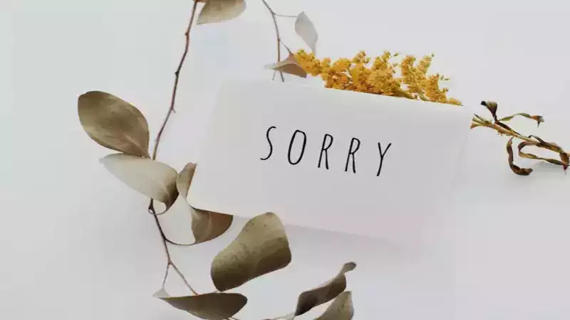 10 Worst ways to apologize