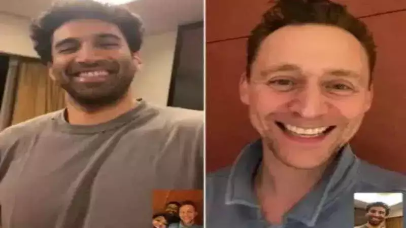 Here’s what Aditya Roy Kapur and Tom Hiddleston chatted about