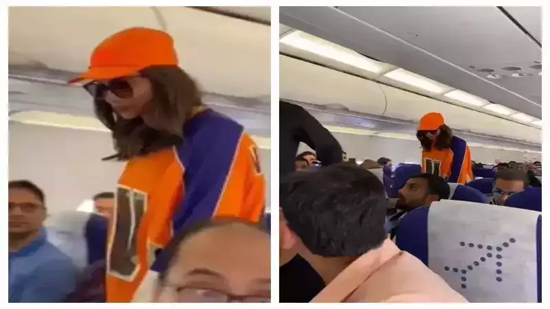 Viral video shows Deepika Padukone travelling in economy class. Watch