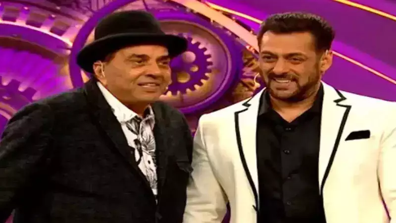Bigg Boss 16: Salman Khan and Dharmendra celebrate the New Years with contestants