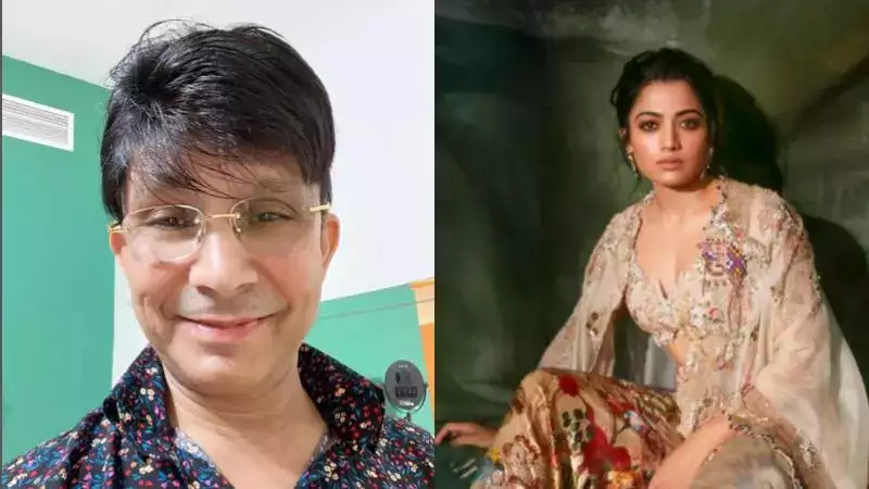 KRK predicts Rashmika Mandanna has no future in Bollywood, says that Hindi audience will not accept her