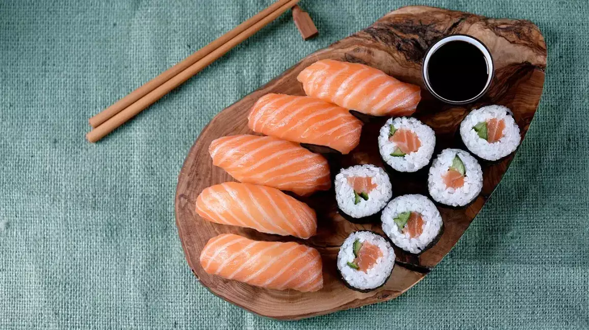 Sushi and Raw Seafood.