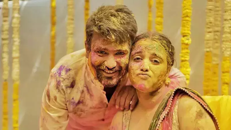 Swara Bhasker drops pictures of her colourful Holi-Haldi ceremony with beau Fahad Ahmad