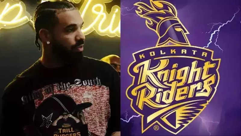 Canadian rapper Drake supported Kolkata team during the cricket’s final match
