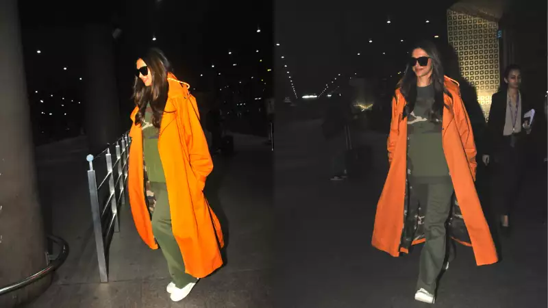 Deepika Padukone spotted at Mumbai airport, seen sporting longer hair