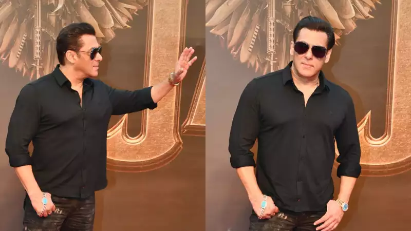 Amid death threats, Salman Khan attends trailer launch of 'Kisi Ka Bhai Kisi Ki Jaan' in Mumbai. See pics