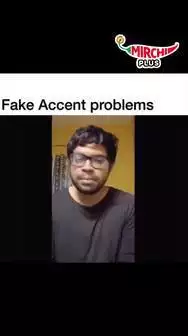 Fake accent problem | RJ Amith