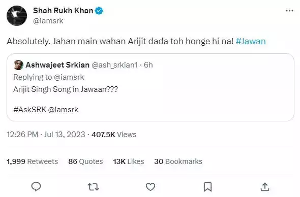 srk and arijit