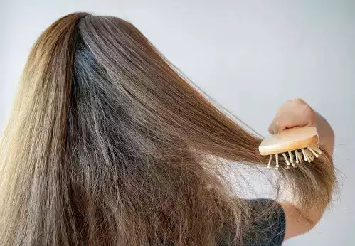 damaged hair