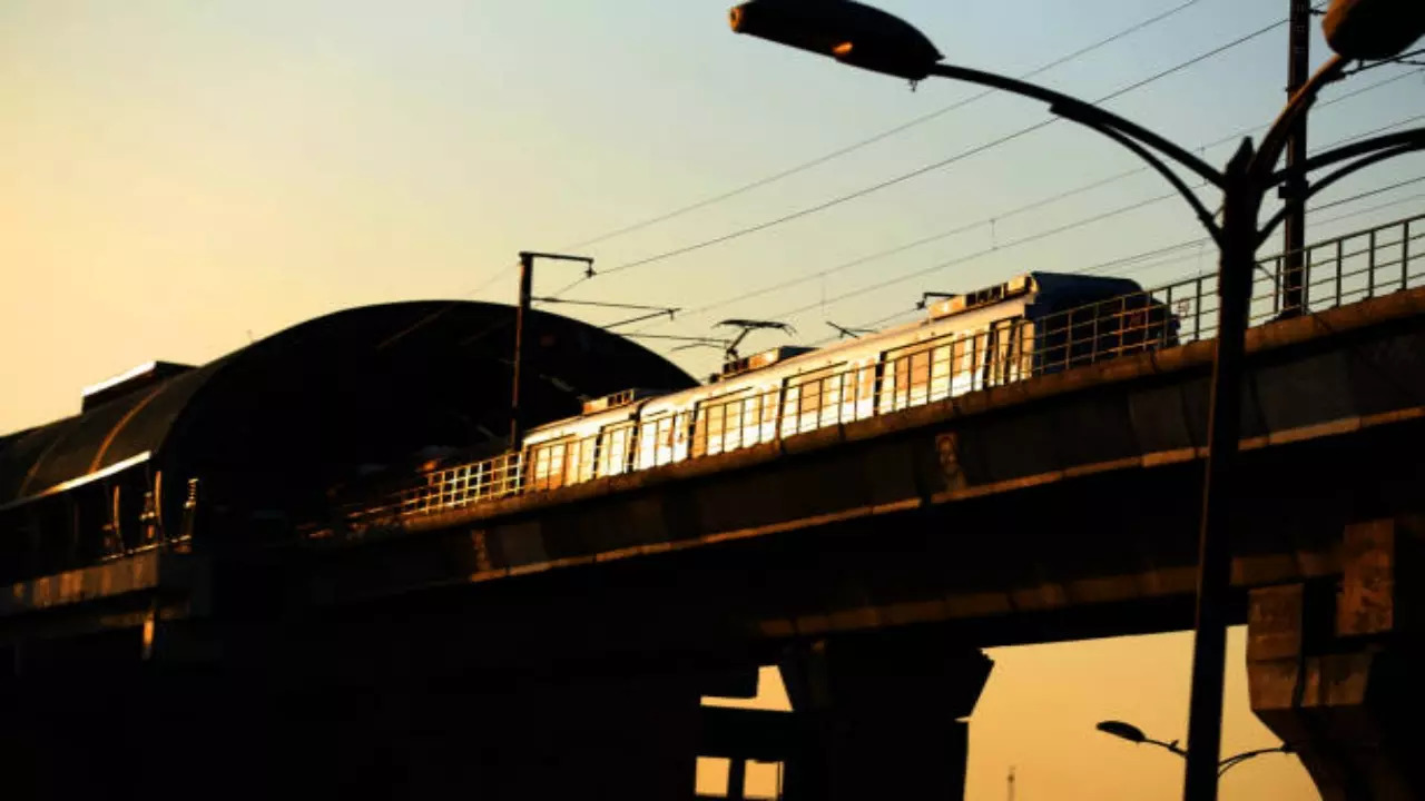 Delhi Metro's Violet Line services hit on friday