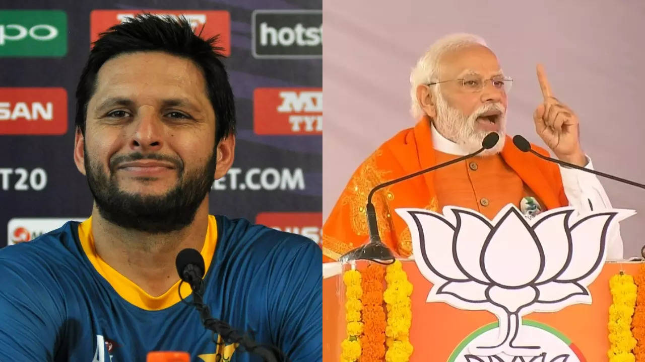 Shahid Afridi PM MOdi