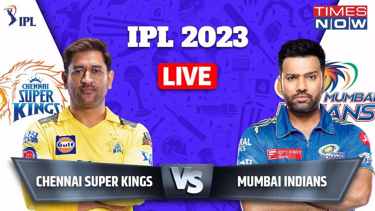 CSK vs MI, IPL 2023 HIGHLIGHTS CSK Pull Off Comfortable Chase, Hand MI First Loss At Chepauk After 5 Matches Cricket News, Times Now